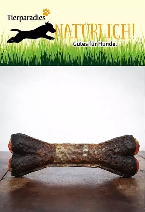 Kauknochen Lachs, 13,5 cm 2 Stück